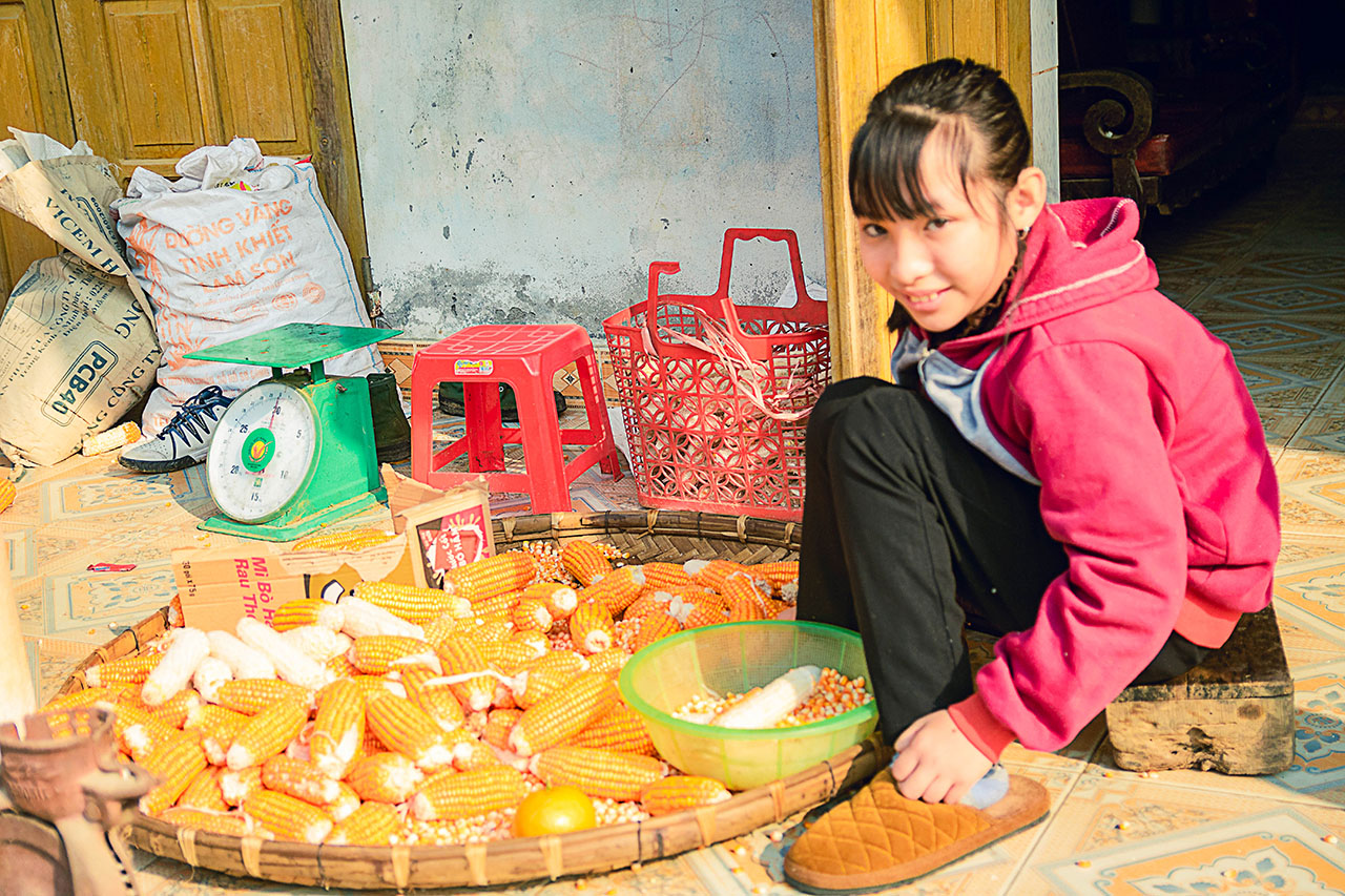 Về nhà chú Sản