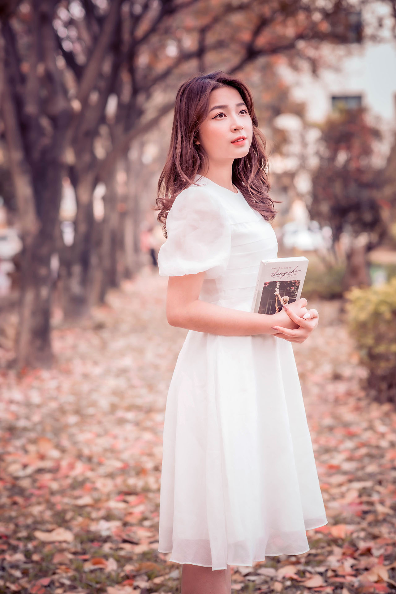 thiếu nữ trên con đường tình yêu